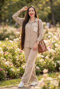 Conjunto Casual Elegante de Lino (Camisa + Pantalón)