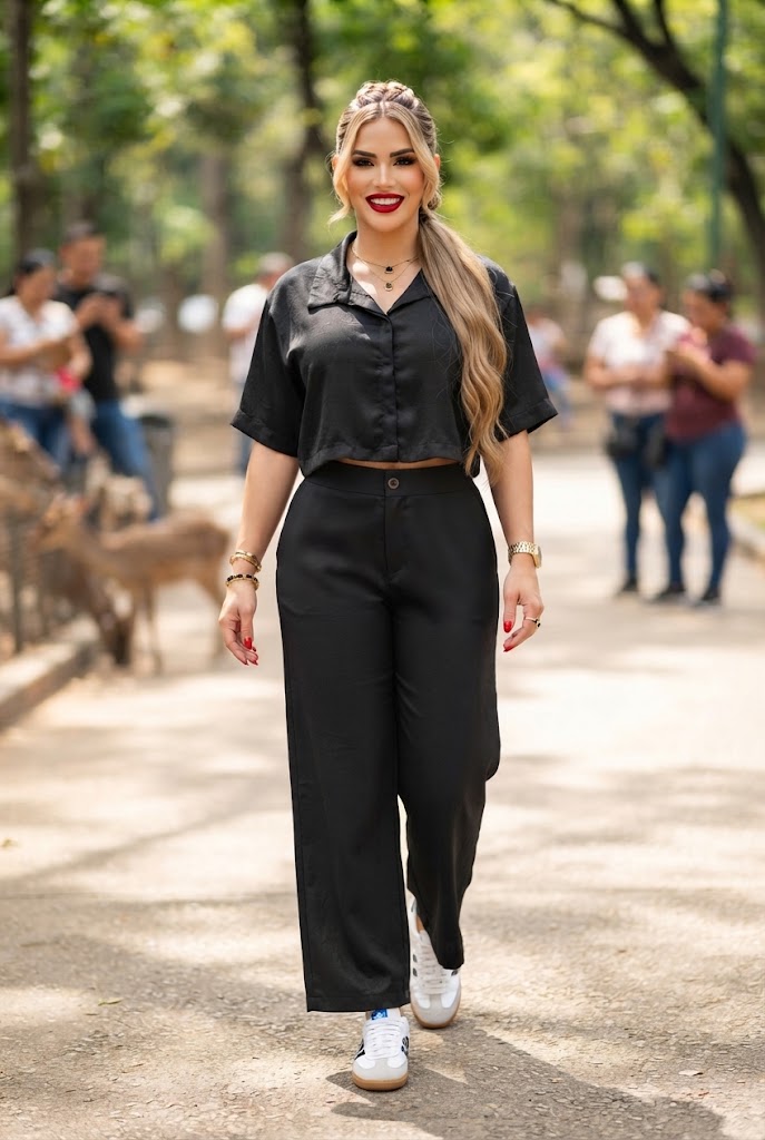 Conjunto Urbano "Caracas Chic" - Negro Versátil