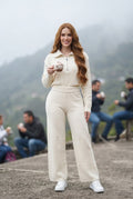Conjunto de Suéter y Pantalón Casual "Tranquilidad Urbana"