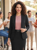 Conjunto Negro Clásico con Corte a la Medida - Elegancia Esencial