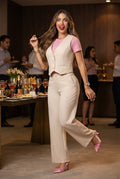 Conjunto Sastres Elegance Guleliza (Chaleco y Pantalón Wide Leg)