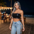 Top Strapless de Lentejuelas "Nocturna"
