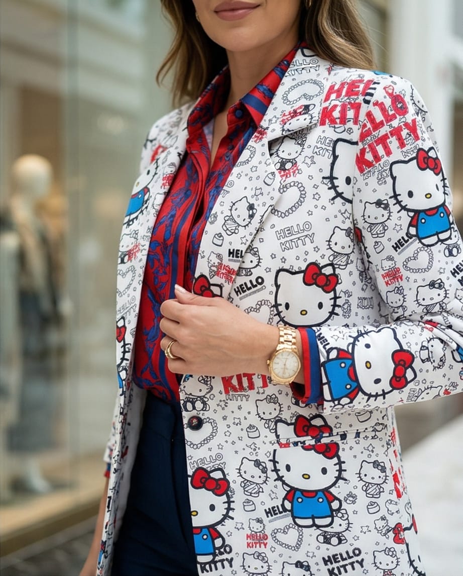 Hello Kitty Azul