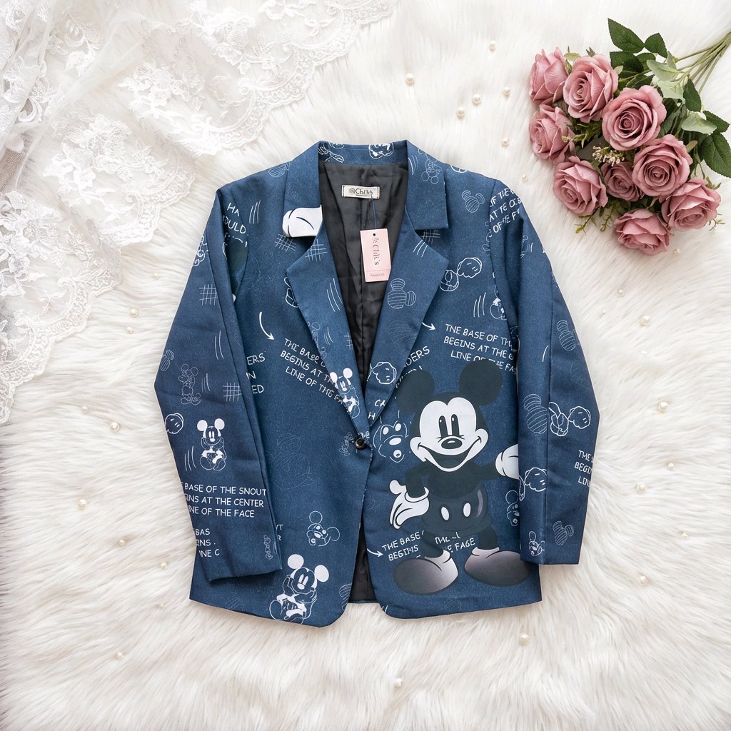 Mickey Azul Marino