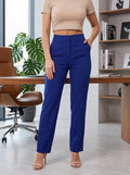 Pantalon De Vestir, Azul Marino
