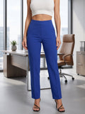 Pantalon De Vestir, Azul Rey