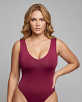 Body Sin manga Cuello V, 10 Colores