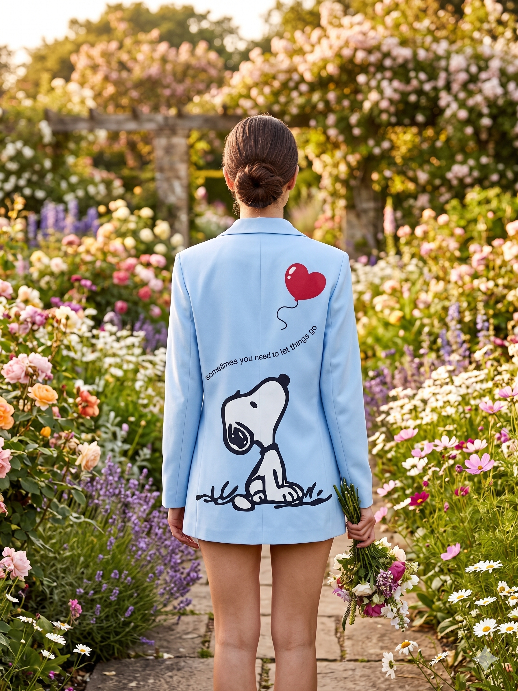 Snoopy Azul Celeste